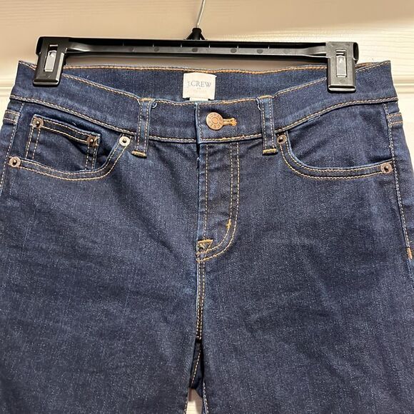 J Crew Factory women’s 9” mid rise skinny jeans size 26 x 28. - Picture 3 of 8